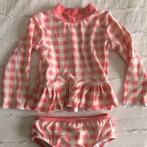 Toddler girl bathing suit